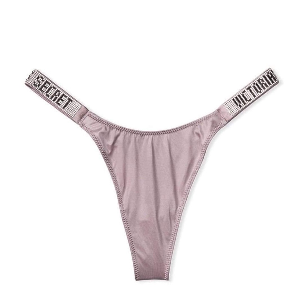 Victoria secret Bombshell Rhinestone Thong size XL NWT